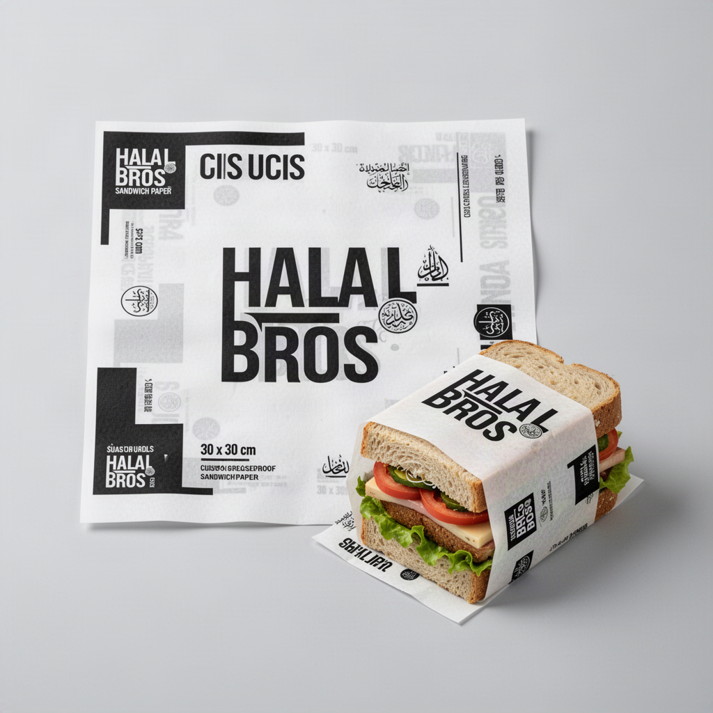 Halal Bros packaging